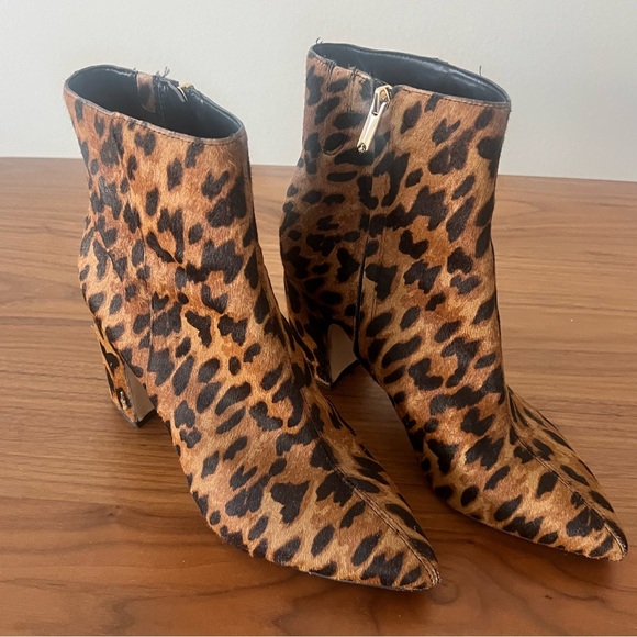 Sam Edelman Hilty Animal Print Ankle Bootie - Picture 6 of 9